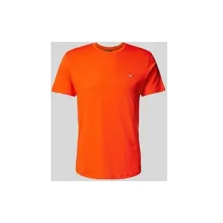 T-Shirt mit Label-Patch, Rot, $listsize[$i].replace('"','"')