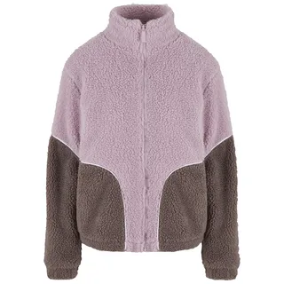 Karl Kani Sport Patch Teddy Block Übergangsjacke Rosa 30