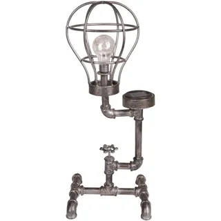 deluke Außenleuchte Metall 56,5x21x23 cm 1 Stück Silber
