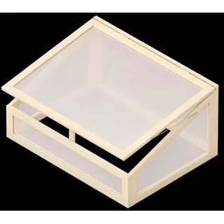 upyard Frühbeetaufsatz 80 x 60 cm beige