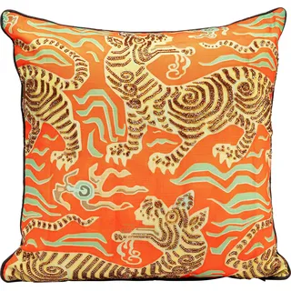 Kare Tiger Love Kissen 45 x 45 cm Rot