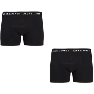 JACK & JONES JACJON Trunks schwarz/weiß M 2er Pack