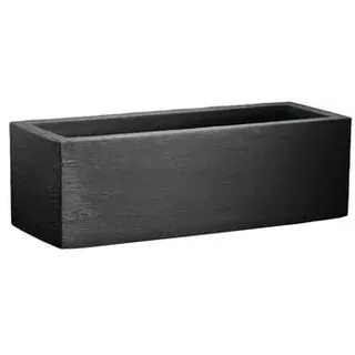 Dehner Kunststoff-Blumenkasten Palermo, ca. B80/H27/T30 cm, Dunkelgrau