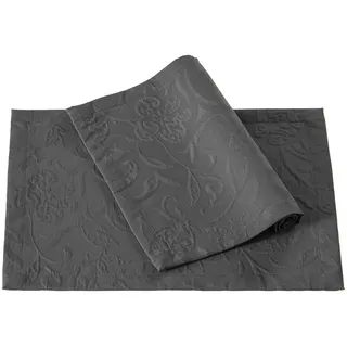 PICHLER Platzset Tischset 6er Set Cordoba Rechteck 035/050 granit, (Spar-Set, 6-St., 6 Platzdecken), Platzset Tischset Esszimmer Küche grau