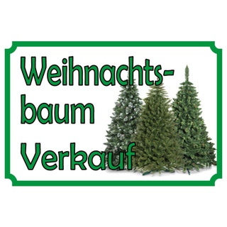 Schatzmix Weihnachten Weihnachtsbaum Metallschild Wanddeko 20x30 cm tin Sign Blechschild, Blech, Mehrfarbig