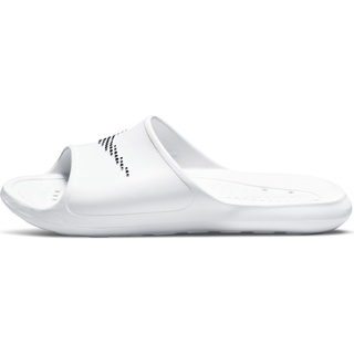 Nike Herren Victori One Slide, White/Black-White, 49.5 EU