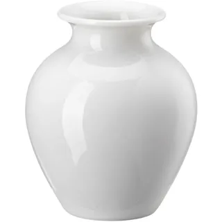 Hutschenreuther Vase bauchig Weiss