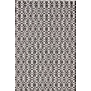 Teppich NORTHRUGS "Coin" Teppiche Gr. B/L: 240 cm x 340 cm, 8 mm, 1 St., schwarz Esszimmerteppiche