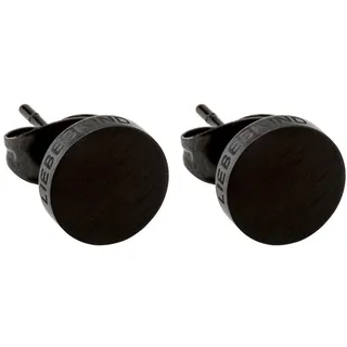Liebeskind Berlin Ohrstecker LJ-0067-E-07 schwarz Edelstahl 7mm