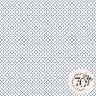 Laura Ashley Vliestapete Dark Seaspray Blue Blau, FSC®