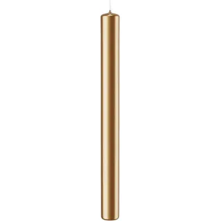 Wiedemann Kerzen Stabkerzen, Gold, Paraffin, 2.3x25x25 cm, Dekoration, Kerzen & Zubehör