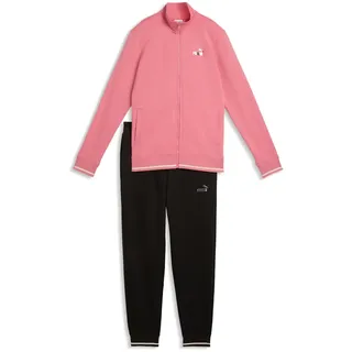 Puma Metallic Full-Zip TR cl, Damen Anzug, pink - L