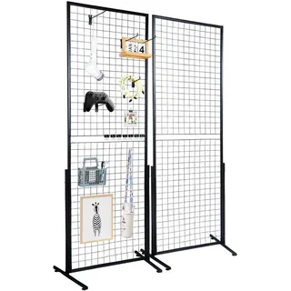 Vevor 2 x 5,6 Gitterwandpaneele Tower 2 Packungen Drahtgitterwand-Präsentationsständer