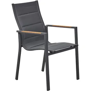 LC Garden Unicamo Stapelstuhl 57 x 68 x 92 cm grau