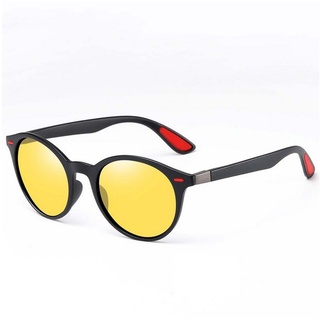 FIDDY Sonnenbrille Fahrer-Sonnenbrille, modische Sport-Sonnenbrille für Herren und Damen (1-St) Strandurlaub, Reisen, Angeln, wahre Farben wiederherstellen gelb