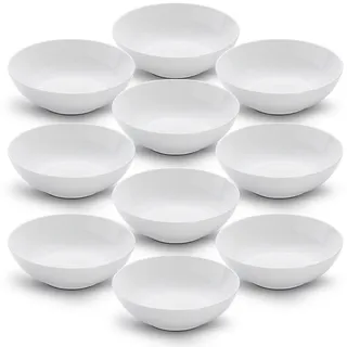 10er SET Teller Pasta 20 cm White Basics ROUND von Maxwell & Williams