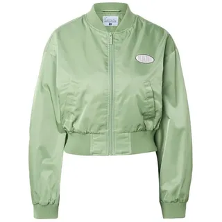Karl Kani Bomberjacke Karl Kani Woven Signature Short OS Satin Bomberjacke (1-St) grün XS (32/34)