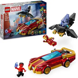 LEGO Marvel Super Heroes Iron Man Auto und Black Panther vs. Red Hulk 76310