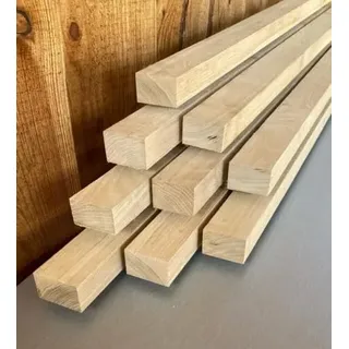 Ladenburger Eiche 3x5cm DACHLATTEN BAUHOLZ KONTERLATTE HOLZ 60cm LÄNGE (2)