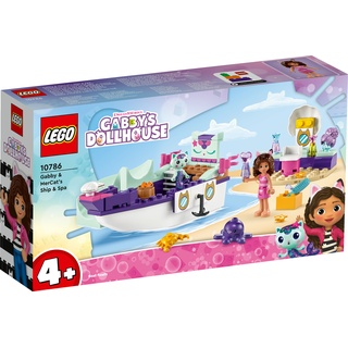 LEGO Gabbys Puppenhaus 10786 Gabbys und Meerkätzchens Schiff und Spa