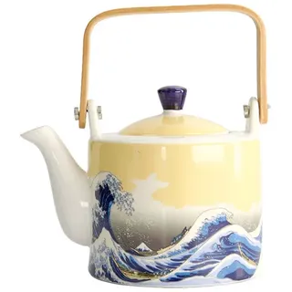 Tokyo Design Studio Porzellan Teekanne KAWAII HOKUSAI - 0,8 l