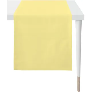 APELT Tischläufer 4362 Rips-Uni", gelb - gelb