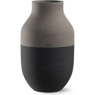 Kähler Vase, 31 cm, anthrazitfarbig