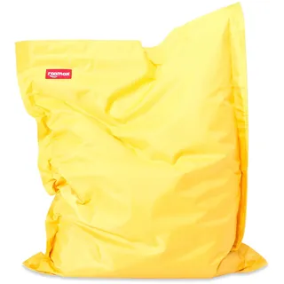 Roomox Junior Sitzsack Original - Großer Sitzsack für drinnen und draußen 130 x 100 x 30 cm geräumiger Sitzsack Bodenkissen aus Wasserresistentem Polyester