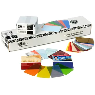 Zebra 500PK 30MIL BLANK PVC CARDS, Drucker Zubehör