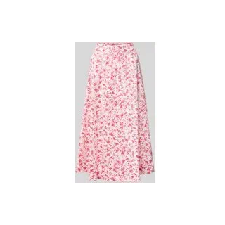 Glockenrock mit elastischem Bund, Rosa, 36