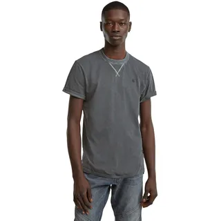 G-Star Nifous R T Kurzarm-T-Shirt Dark Black Garment Dyed L