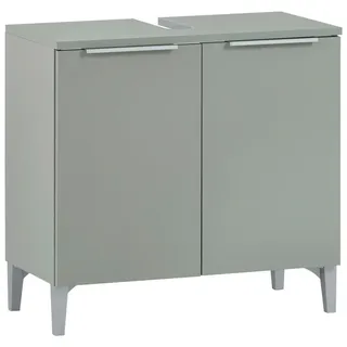Schildmeyer Waschbeckenunterschrank Smilla grün pistazie, B:63,5cm H:61,1cm T:31,9cm, FSC-zertifizierter Holzwerkstoff, Schränke, Waschbeckenunterschrank