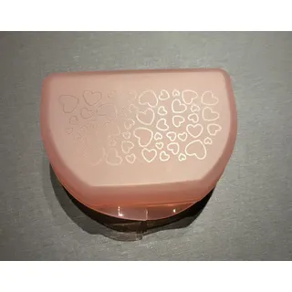 TUPPERWARE Lunchbox Tupperware Valentins Snacky Herz Brotdose rosa