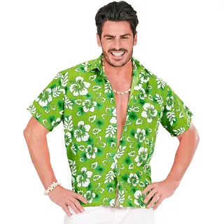 W WIDMANN MILANO Party Fashion - Hawaiihemd mit Hibiskus Muster
