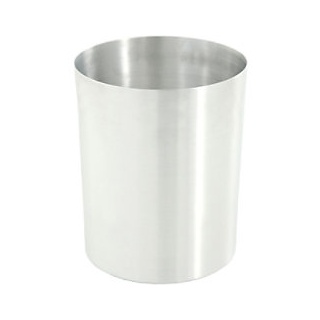 V-PART Papierkorb Aluminium 13 L 30 cm (H) Silber