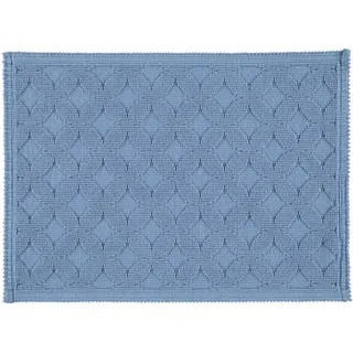 Rhomtuft Seaside Blau 70 x 50 cm