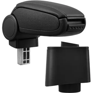 Mittelarmlehne VW Polo V 6R ab 2009 mit Staufach Kunstleder Schwarz pro.tec