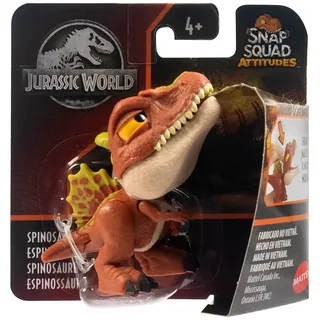 Jurassic World Snap Squad Attitudes Dinosaurier-Figur Spinosaurus