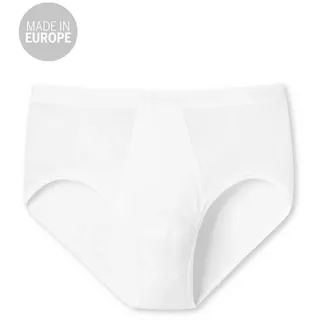 SCHIESSER Original Classics Sportslip mit Eingriff Feinripp weiss 2XL