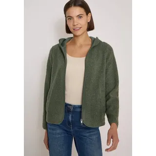 Cecil Kapuzenstrickjacke Grün L