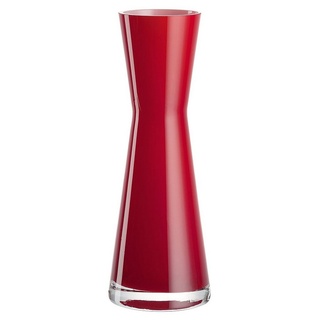 LEONARDO Dekovase PUCCINI, Vase, Rot, Glas, H 18 cm (1 St) rot