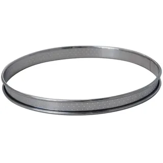 De Buyer gelochte tortenringe h 2cm m.rand ø24cm 1 stück