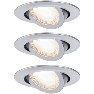 Paulmann Einbauleuchte 3x6W rund Chrom matt
