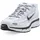 Herren Weiß/Metallic Silver/Flat Silver/Schwarz 45