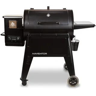 Pit Boss 850G Navigator Serie Grill (bis 260 Grad, ausklappbare Ablage, Porzellanbeschichtet) 10615