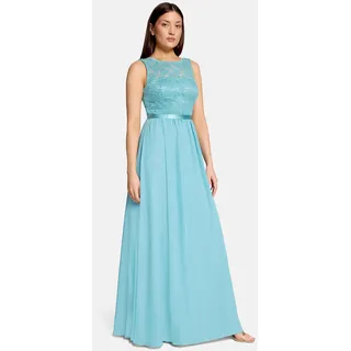 Vera Mont Cocktailkleid mit Spitze Blau 32