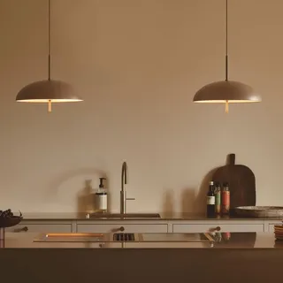 Nordlux Versale 2-flg. 35 cm dimmbar braun