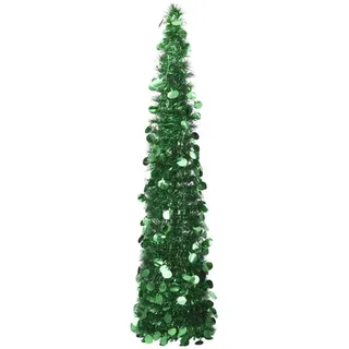 furnicato Künstlicher Weihnachtsbaum Pop-up Weihnachtsbaum Grün 150 cm Höhe, 33 cm Durchmesser grün 150 cm