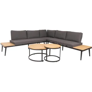 MCW H54c Lounge-Set hellbraun/dunkelgrau