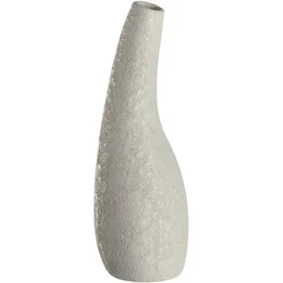 LEONARDO Dekovase Keramikvase ARCO (1 St) grau 9,6 cm x 30 cm x 9,6 cm